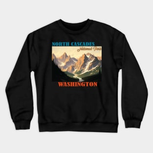 North Cascades National Park Crewneck Sweatshirt